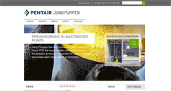 Desktop Screenshot of jung-pumpen.com